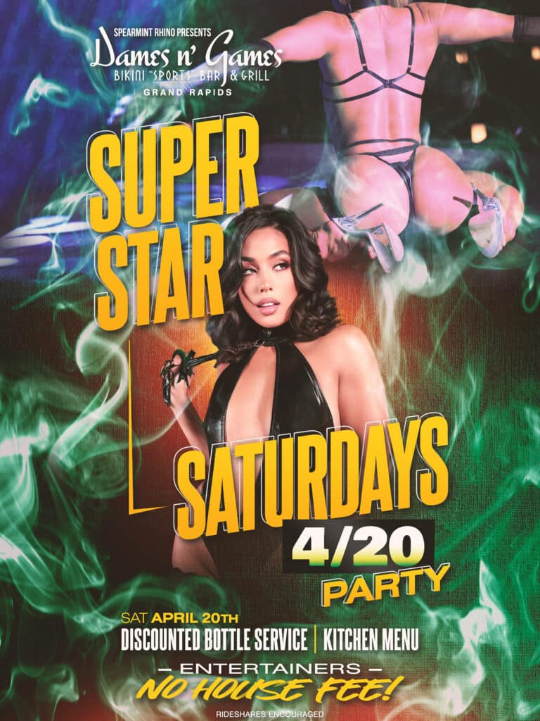 DG Grand Rapids Superstar Saturdays 420 Party